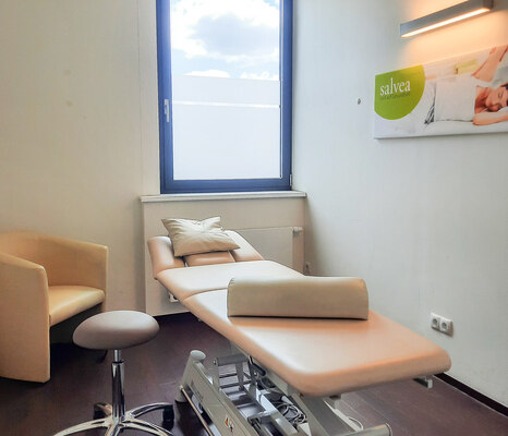 salvea Fürth Therapieraum Physiotherapie